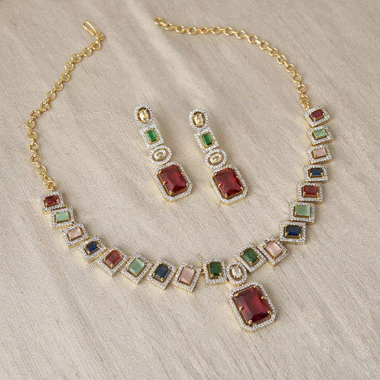 Multicolor Necklace SM77149