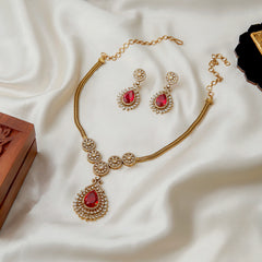 Red/Green Necklace SM77105