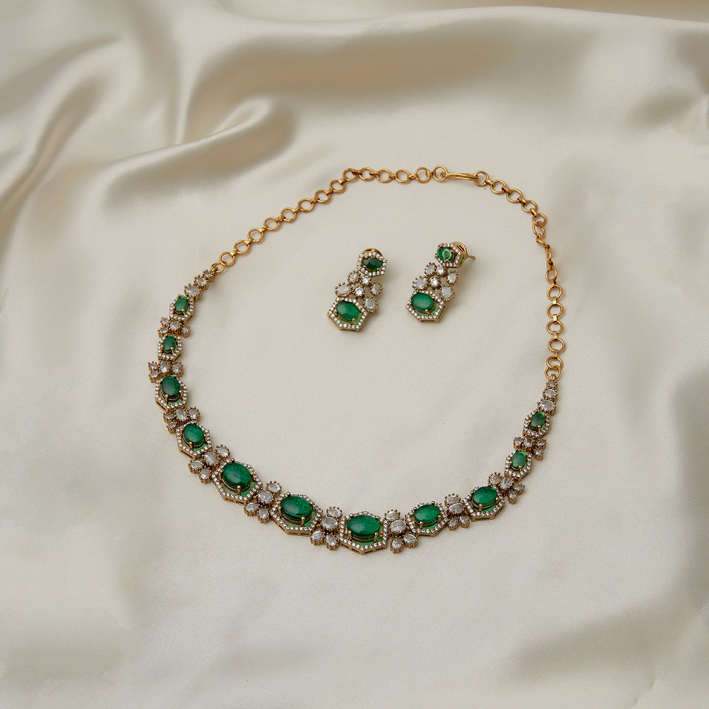 Green/Pink Necklace SM77250