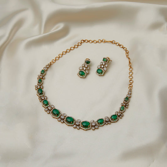 Green/Pink Necklace SM77250