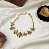 Flower Bird Necklace