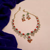 Coral Party Wear Necklace