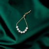 Textured Circle Drawstring Bracelet