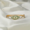 Emerald Petal Bracelet