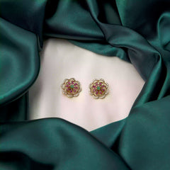 Pink Floral Stud SM21131