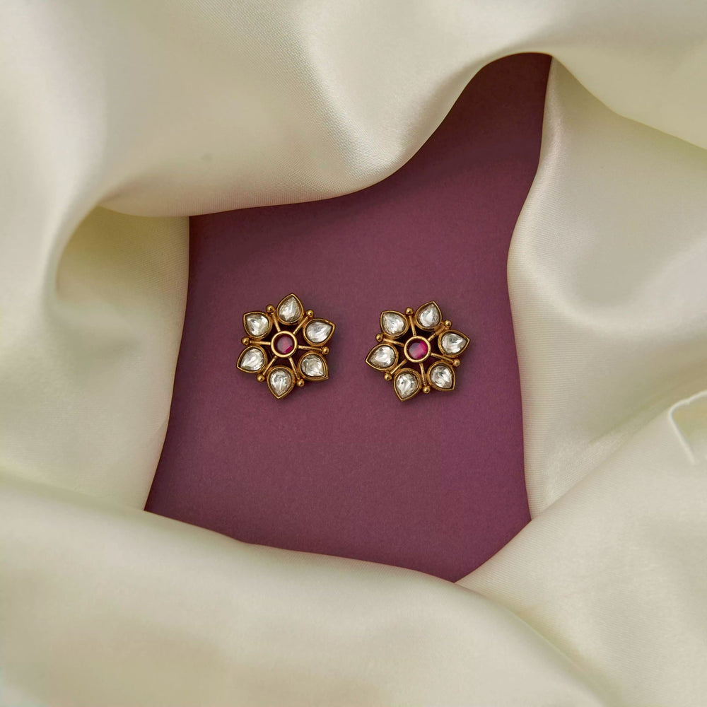 Ruby Star Crest Stud