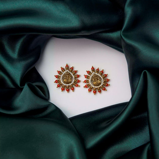 Lakshmi Coral Stud SM21102