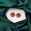 Coral Starburst Stud
