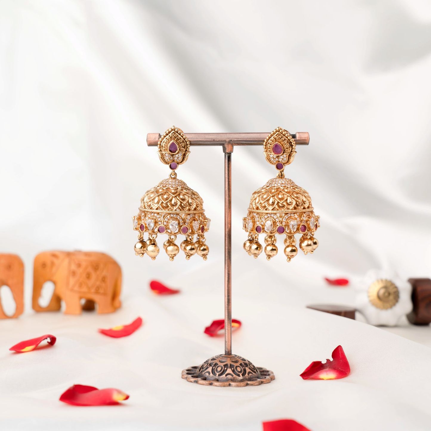 Classic Thilakam Jhumka SM72116