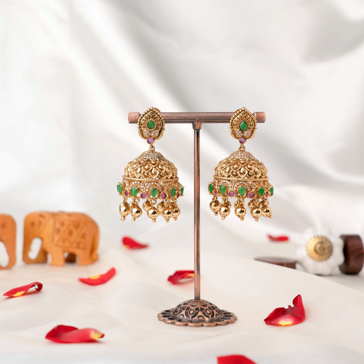 Classic Thilakam Jhumka SM72116