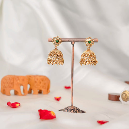 Floral Jhumka SM72114