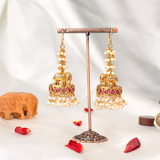 Elephant Jhumka SM72145