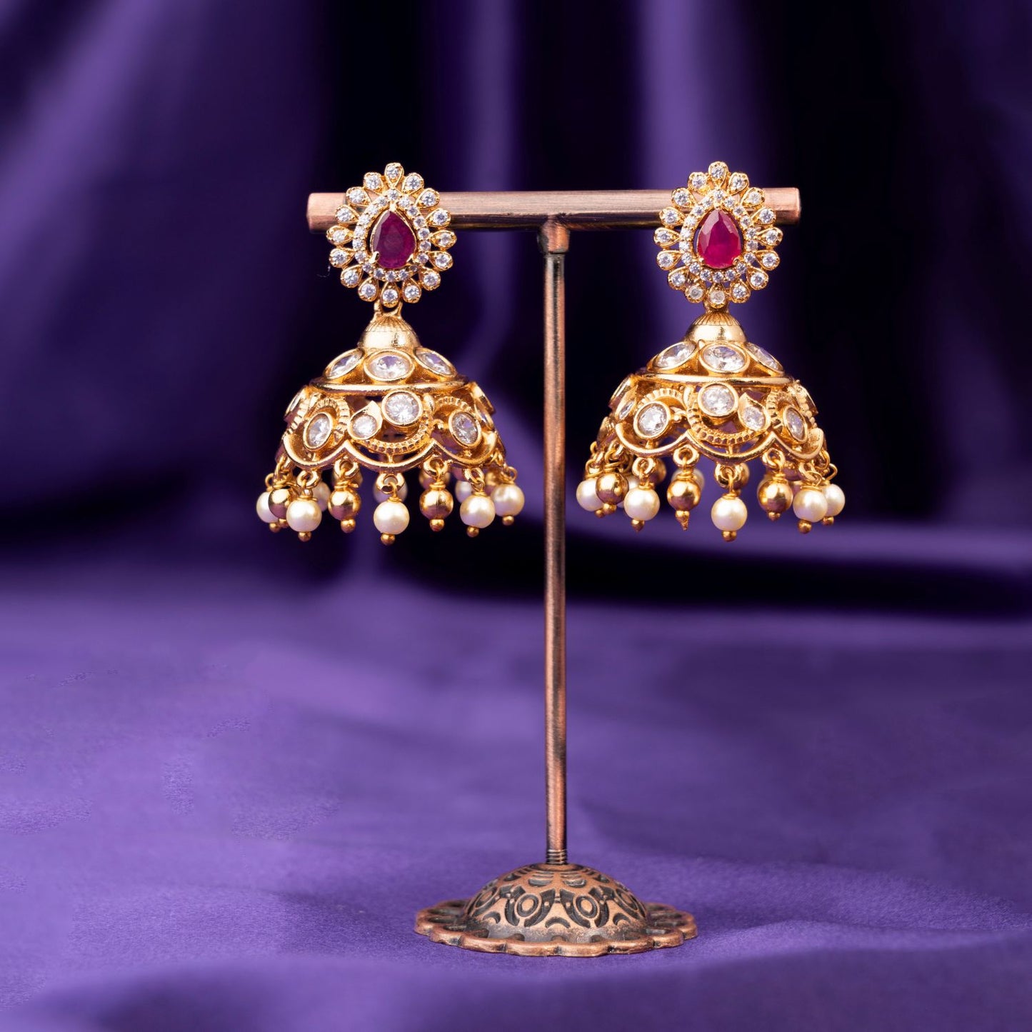 Classic Thilakam Jhumka SM72111