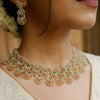 Emerald Scallop Necklace