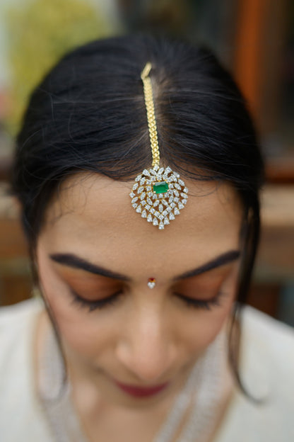Dual Layer Emerald Necklace