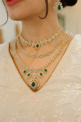 Multi Layer Floral Necklace