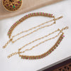 Kemp Pearl Drop Ear Chains