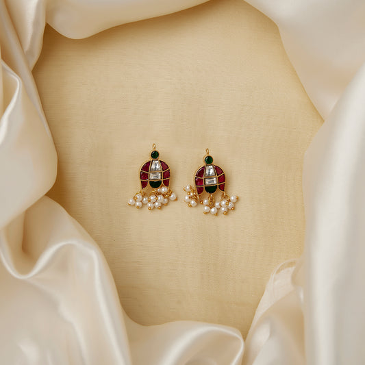 Green Jadau Pearl Bugadi SM45114