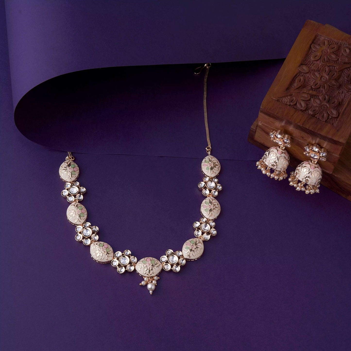 Rose gold Necklace SM77143