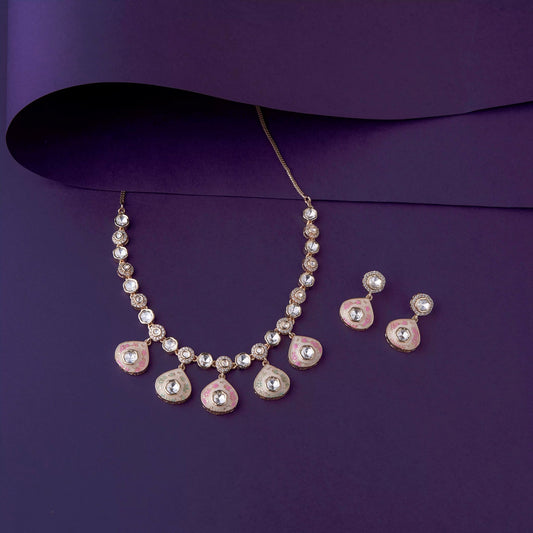 Rose gold Necklace SM77178