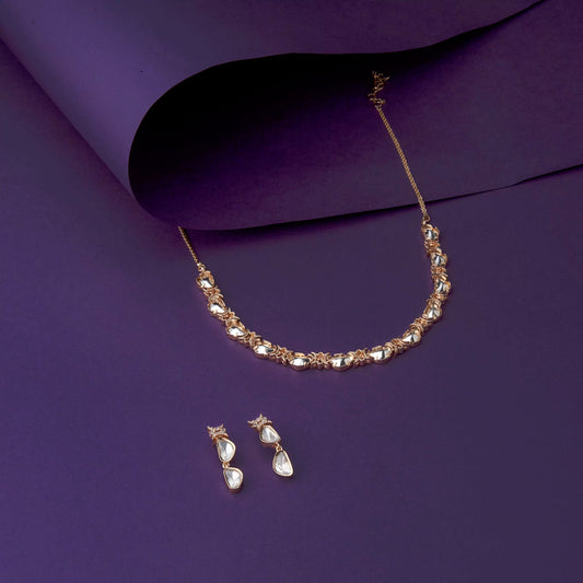 Rose gold Necklace SM77228