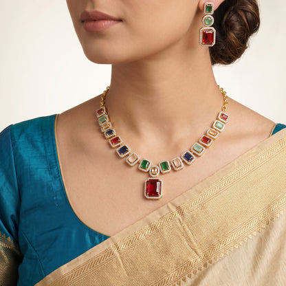 Multicolour Luxe Necklace