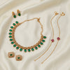 Timeless Elegance – Necklace, Studs & Anklets