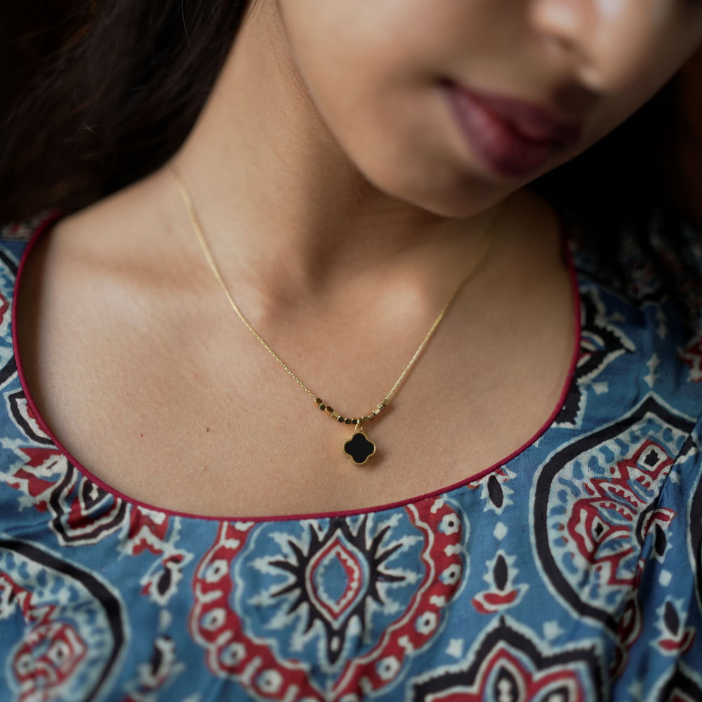 2-in-1 Clover Pendant Chain
